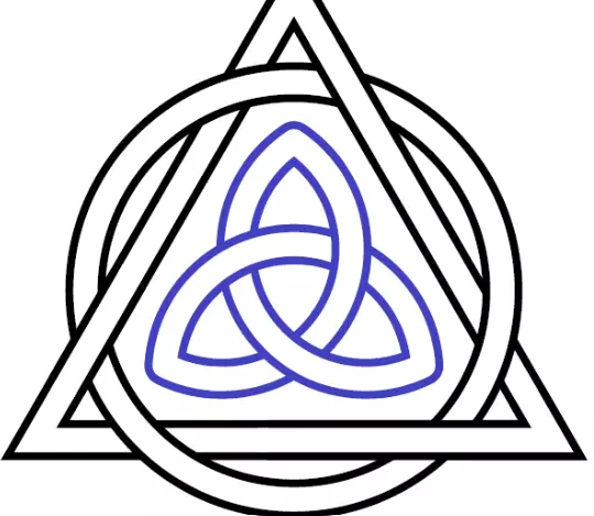 The Triangle With Circle Inside Meaning