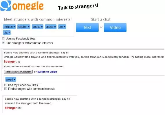 How To Find a Girl on Omegle With Common Interests