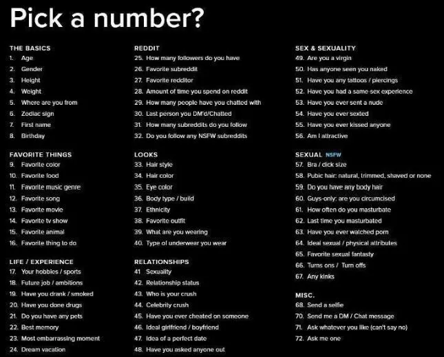 Pick a Number Game Freaky